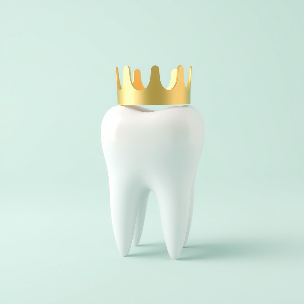 Illustration: Dental Crown: When It Is Recommended and How to Care for It