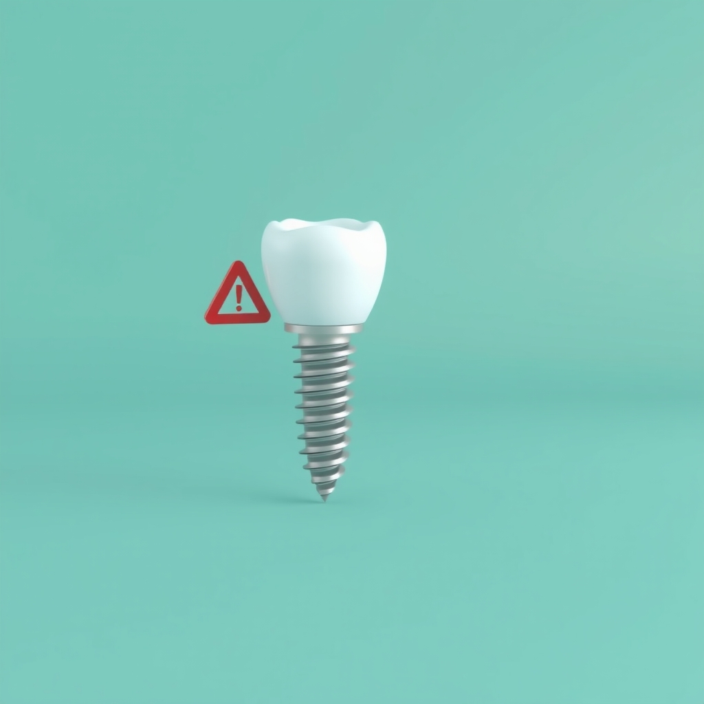 Illustration: Dental Implant Failure: Warning Signs, Causes, and Prevention
