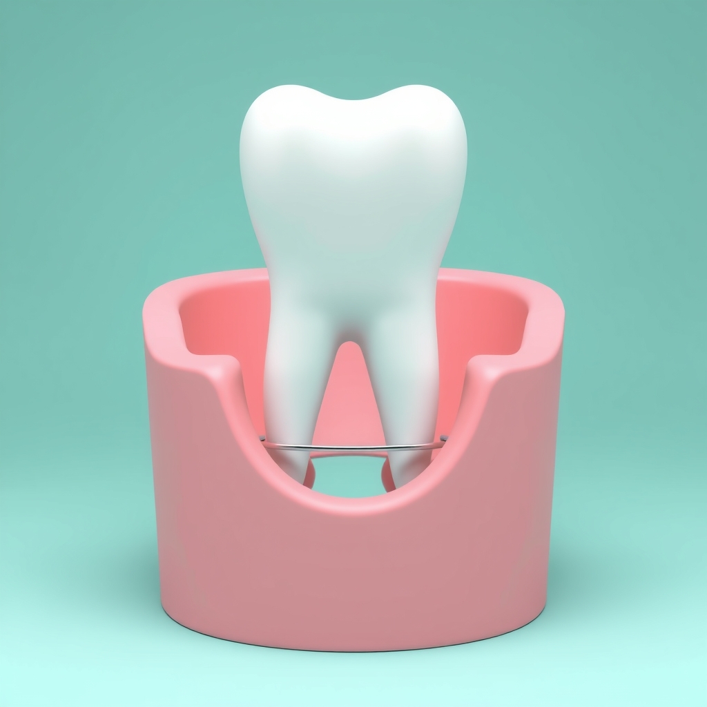 Illustration: Why Is My Adult Tooth Loose? Causes and Treatment Options