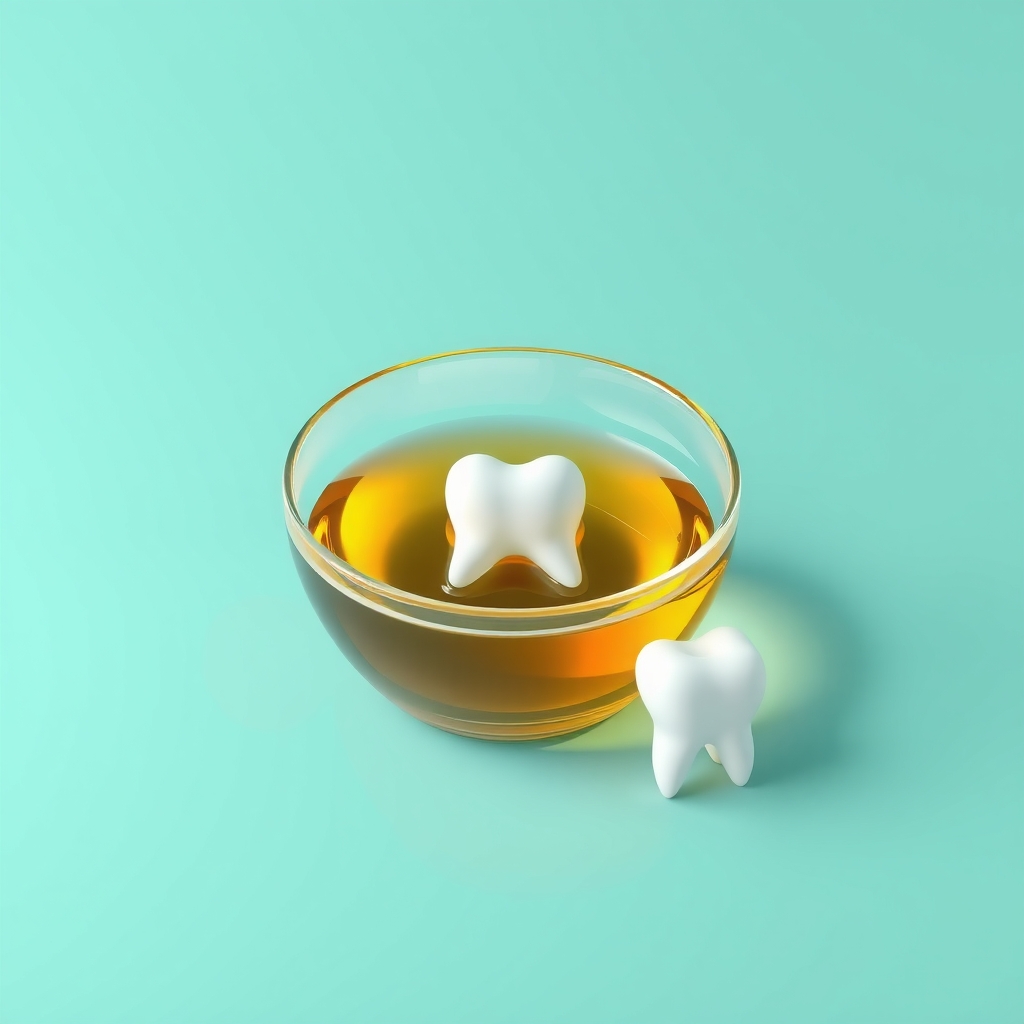 Illustration: Oil Pulling and Oral Health: What the Evidence Actually Shows