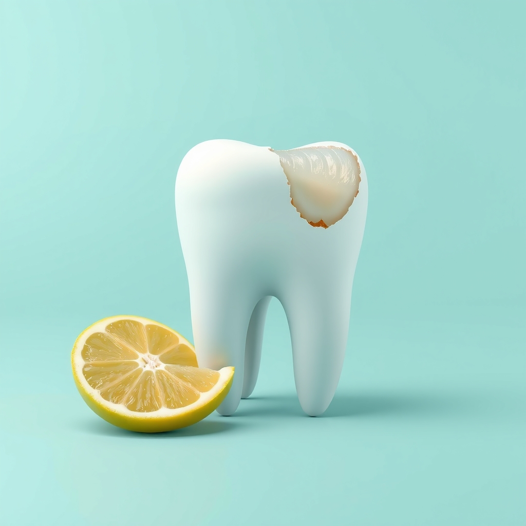 Illustration: Tooth Enamel Erosion: Causes, Warning Signs, and Prevention