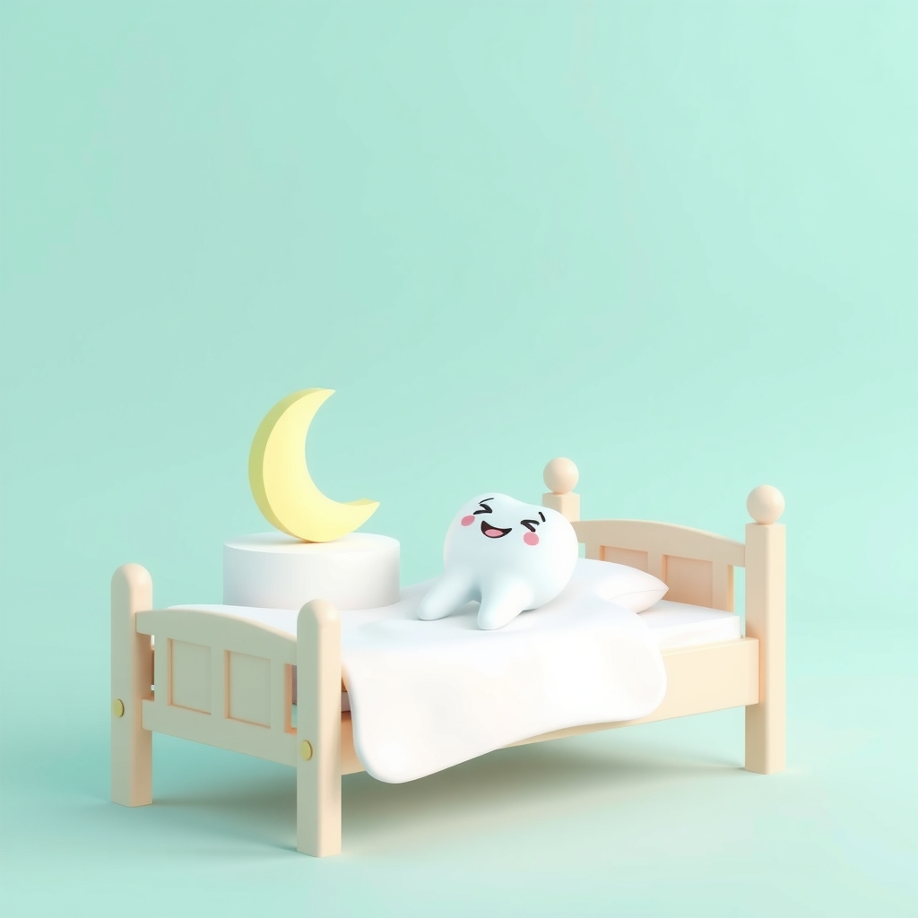 Illustration: Why Toothaches Often Feel Worse at Night (And What to Do About It)
