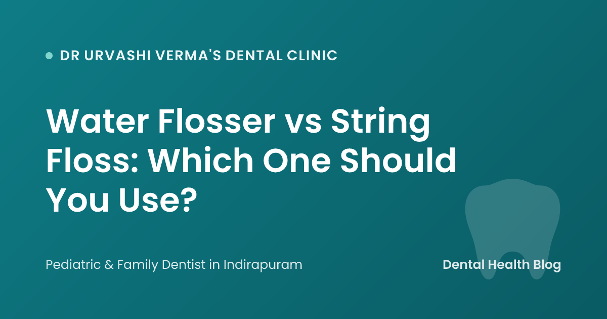 Water Flosser vs String Floss: Which One Should You Use?